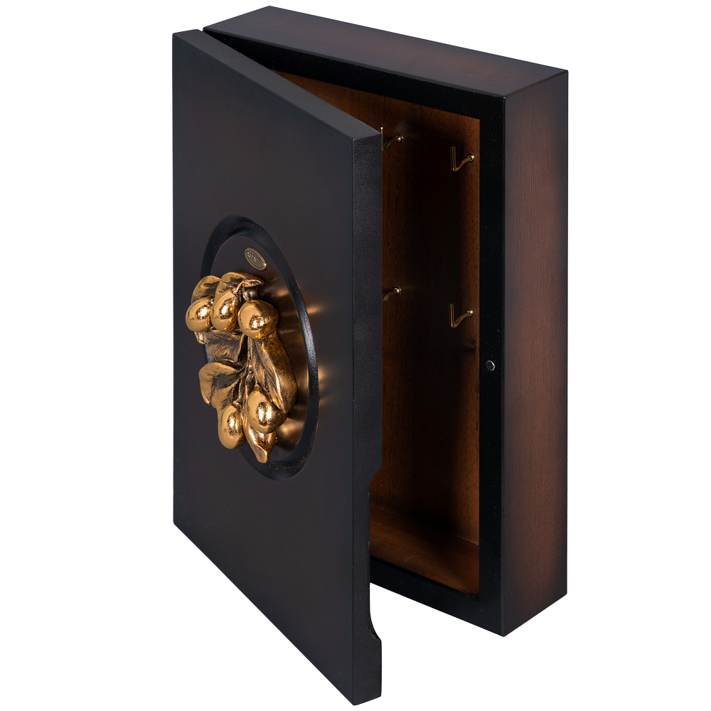 Полка ключница Oliva Branch (Олива Бранч) 2 Каштан Амбер