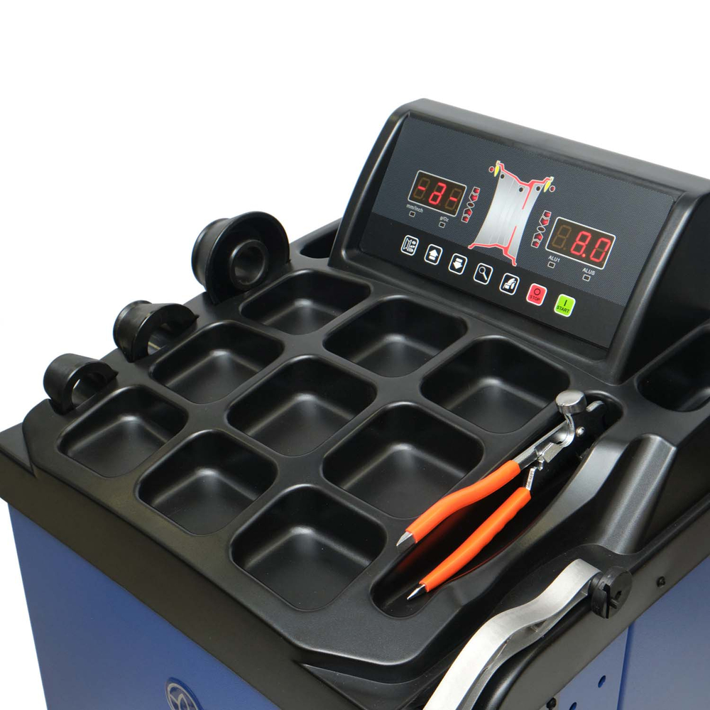 Станок балансировочный ROSSVIK VT-61, 220В RAL5005 СИНИЙ