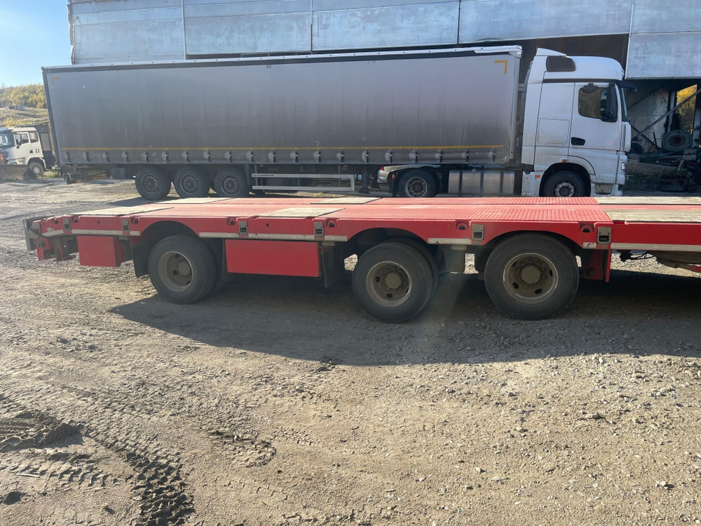 Тверьстроймаш 9939* Полуприцеп тяжеловоз 4 оси 993941-0023 (Раздвижной)
