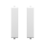 Комплект модульных заглушек "Avanti", "Белое облако", 0,5 модуля 2 штуки