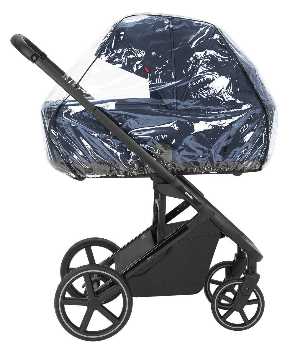 Коляска Carrello Alfa CRL-6522 2025 Cybex Cloud G i-Size Fog Grey 3 в 1 Denim Blue