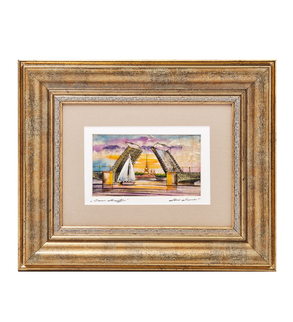 Народные промыслы ШК-55/227-01 Панно «Санкт-Петербург»