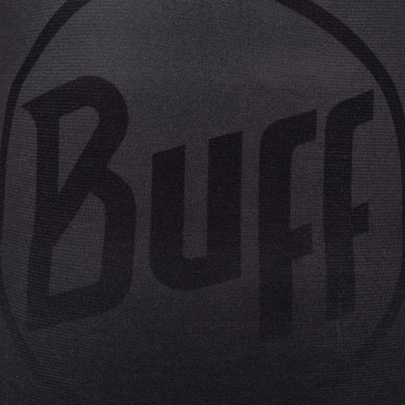 Шапка двухсторонняя Buff Ecostretch Solid Black Фото 5