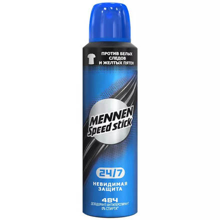 Дезодорант антиперспирант Mennen Speed Stick Невидимая защита 150 мл