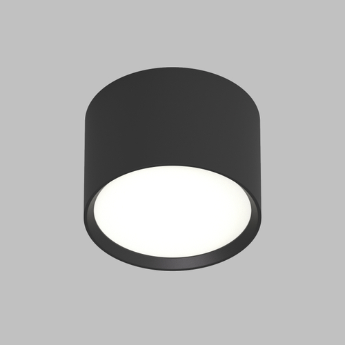 DK2601-BK Светильник накладной LUND, IP 20, до 15 Вт, GX53, LED, черный, алюминий