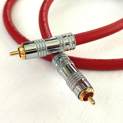 DAXX W89 Сабвуферный кабель с посеребренными жилами 2x0.75mm2 уровня High Grade, D=9mm