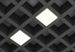 Светильник LED FTP Грильято Домино х2 50х50 (35х35) 4Вт 3000К IP20 220Лм DARKLUM