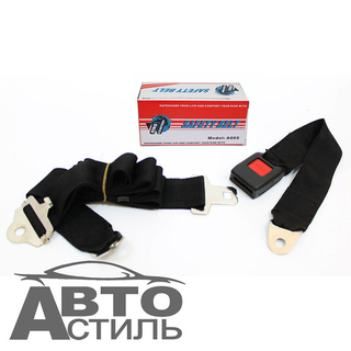 Ремень безопасности 3х точечный универсальный 1шт  "KING" ALR3001 (37090)