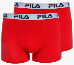 Мужские спортивные боксеры Fila Man Boxer 2 pack - красный