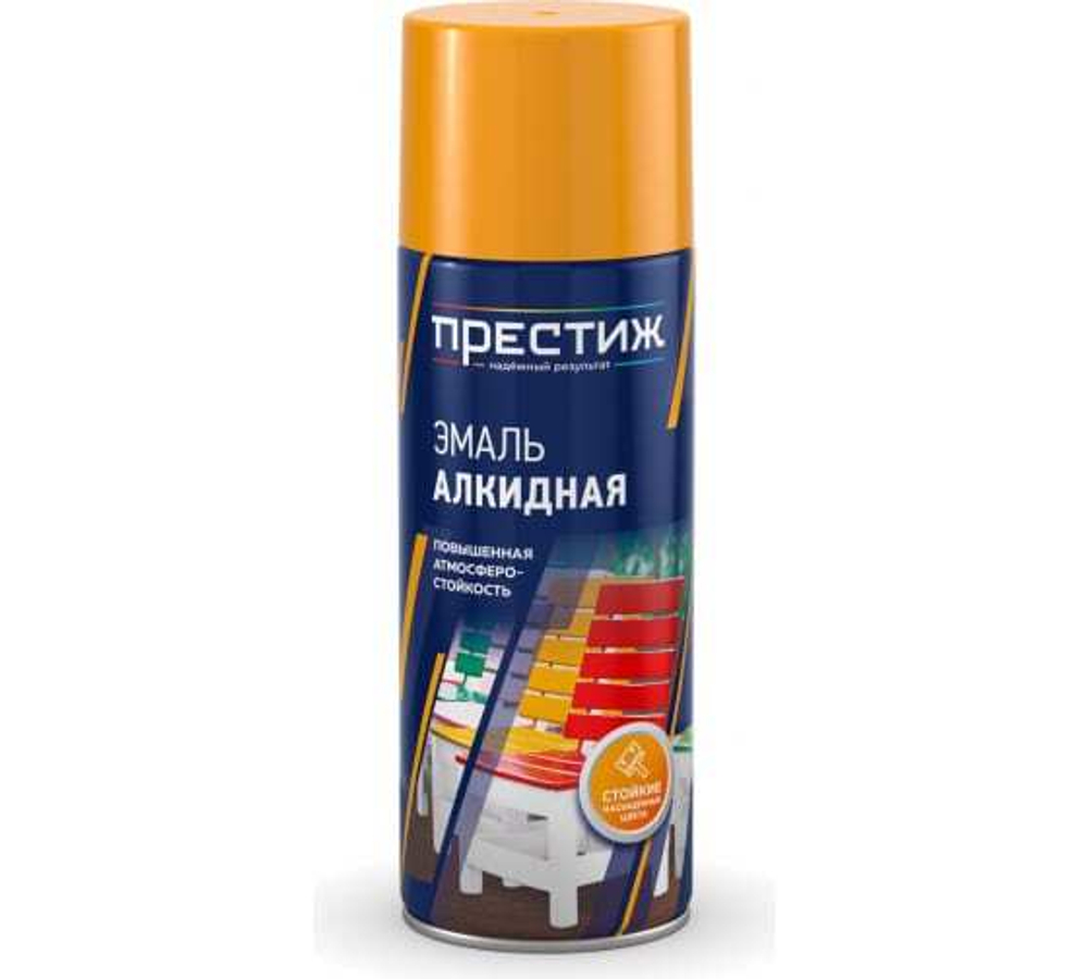 Эмаль аэрозольная Алкидная Синяя Престиж 425мл