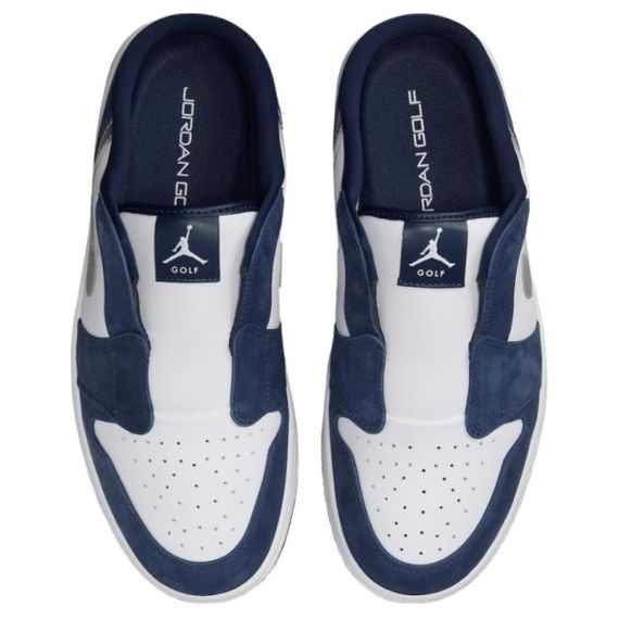 Jordan Air Jordan 1 Домашние тапочки Белый и синий цвет Мужские