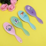 Расчёска массажная «Secret of beauty- Русалочка», микс 3 цвета, овал, 22*7 см