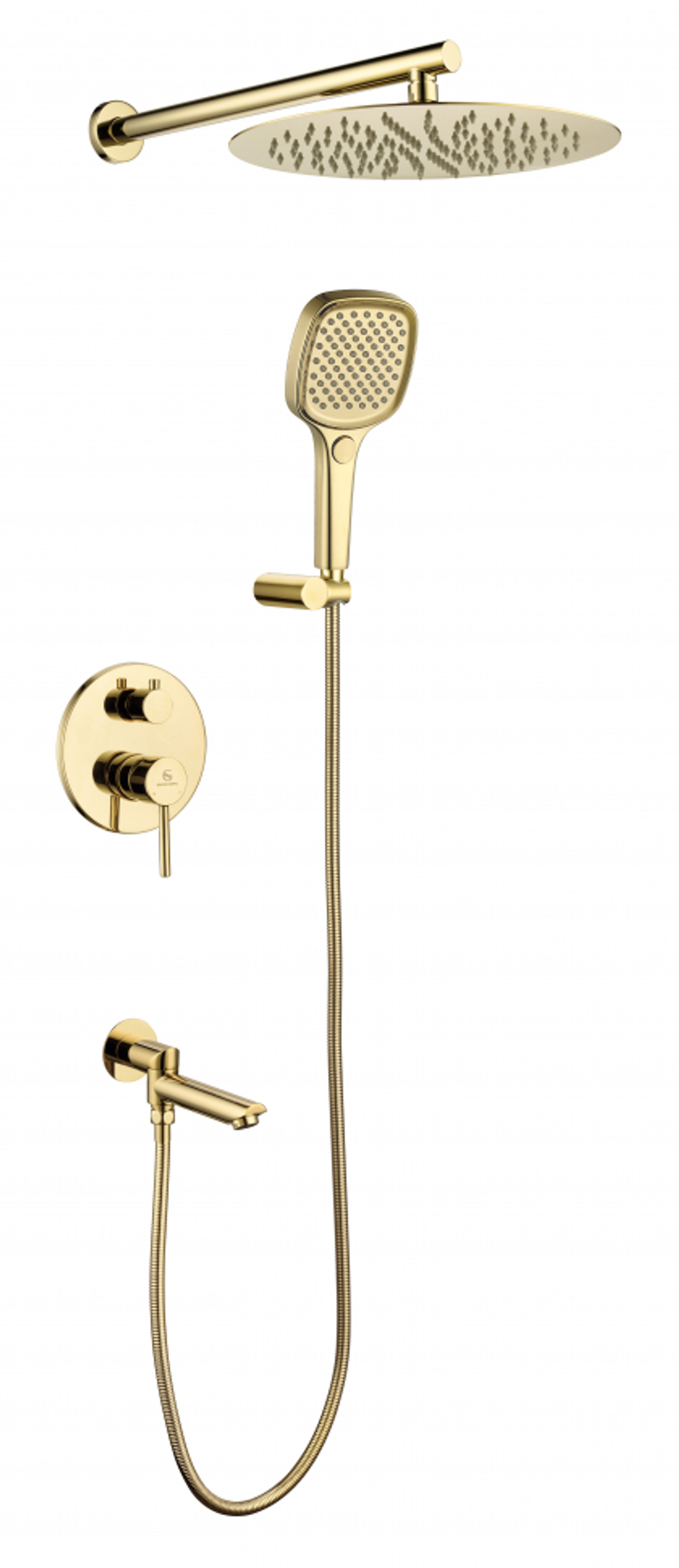 Душевая система Grocenberg GB5001 Золото