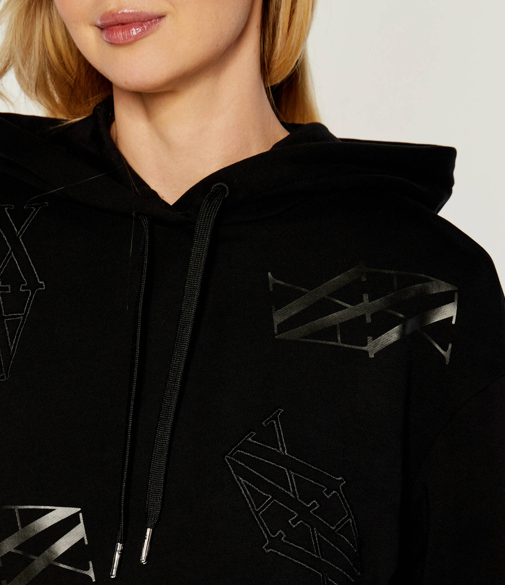 Худи Armani Exchange - черный(6DYM81 YJFZZ)