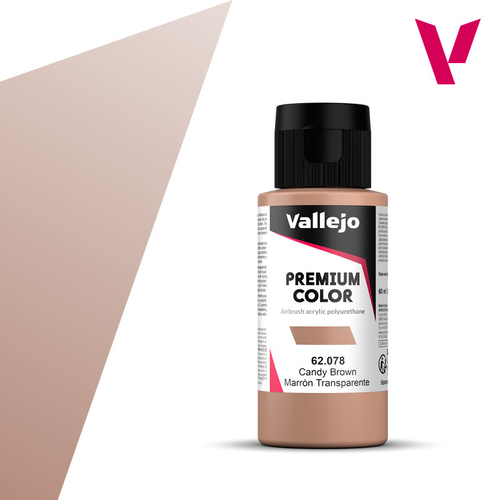 Premium Color 60ml. - Candy Brown