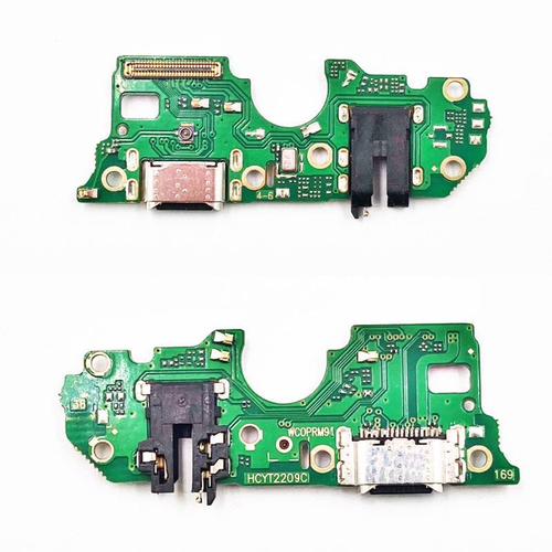 Шлейф для OPPO A96 плата на системный разъем/разъем гарнитуры/микрофон