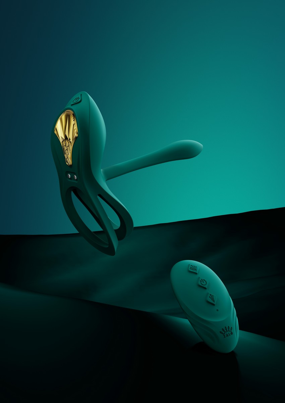 Zalo BAYEK - Эрекционное виброкольцо с пультом