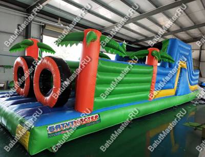 Надувная полоса препятствий "В припрыжку"