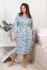 Халат Модест-3 Виотекс ГОЛУБОЙ