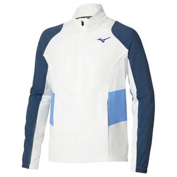 Мужская теннисная кофта Mizuno Frontier Shadow - white