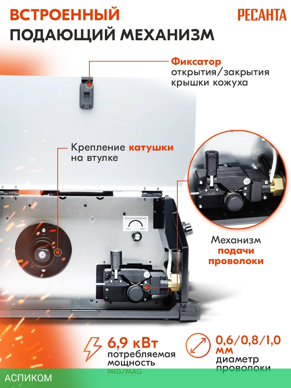 Сварочный инвертор Ресанта САИПА-24В/200А (65/110)