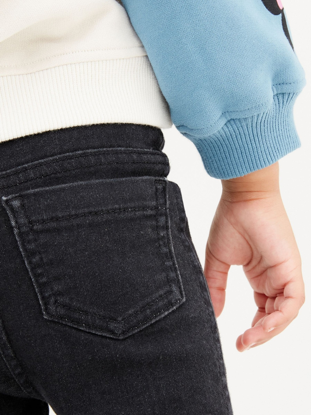 Джегинсы для девочки Next M15-051, Черный