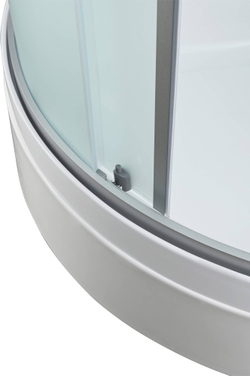 Душевая кабина AvaCan (АваКан) C3012L LED со средним поддоном, с ГМ, с электрикой и LED освещением, 120х80х215