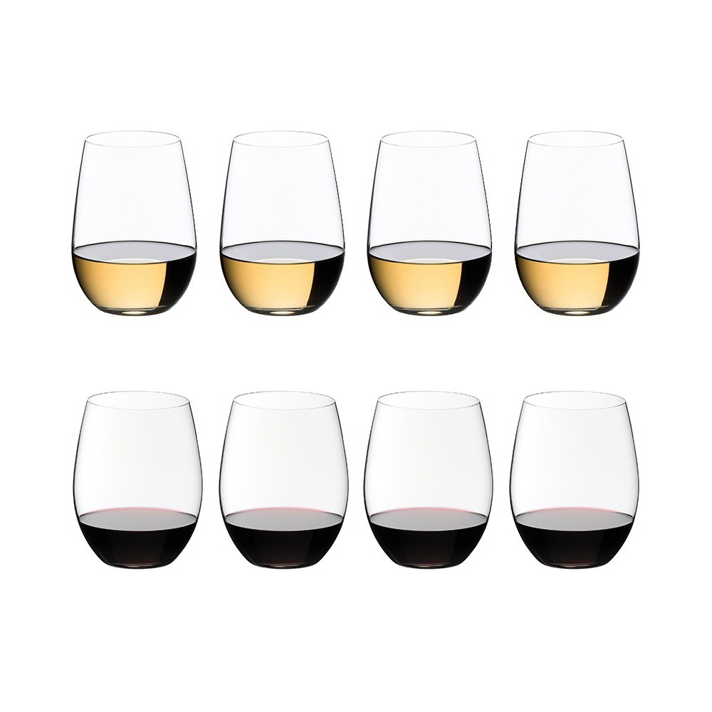 Набор из 8 бокалов для вина Viognier/Chardonnay 320 мл + Cabernet/Merlot  Riedel