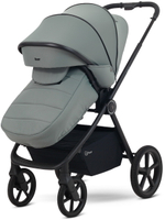 Детская коляска Rant Teo Soft 3 в 1 с автокреслом Cruise Grey Olive