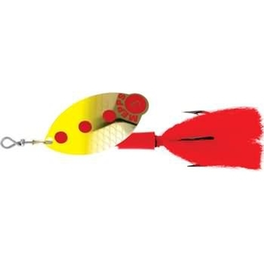 Блесна вращающаяся Mepps LUSOX FLUO, 2, Gold/Chartreuse (блистер)