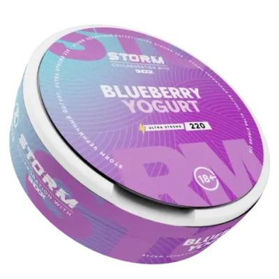 STORM BY ШОК BLUEBERRY YOGURT (220 МГ) - ЧЕРНИЧНЫЙ ЙОГУРТ