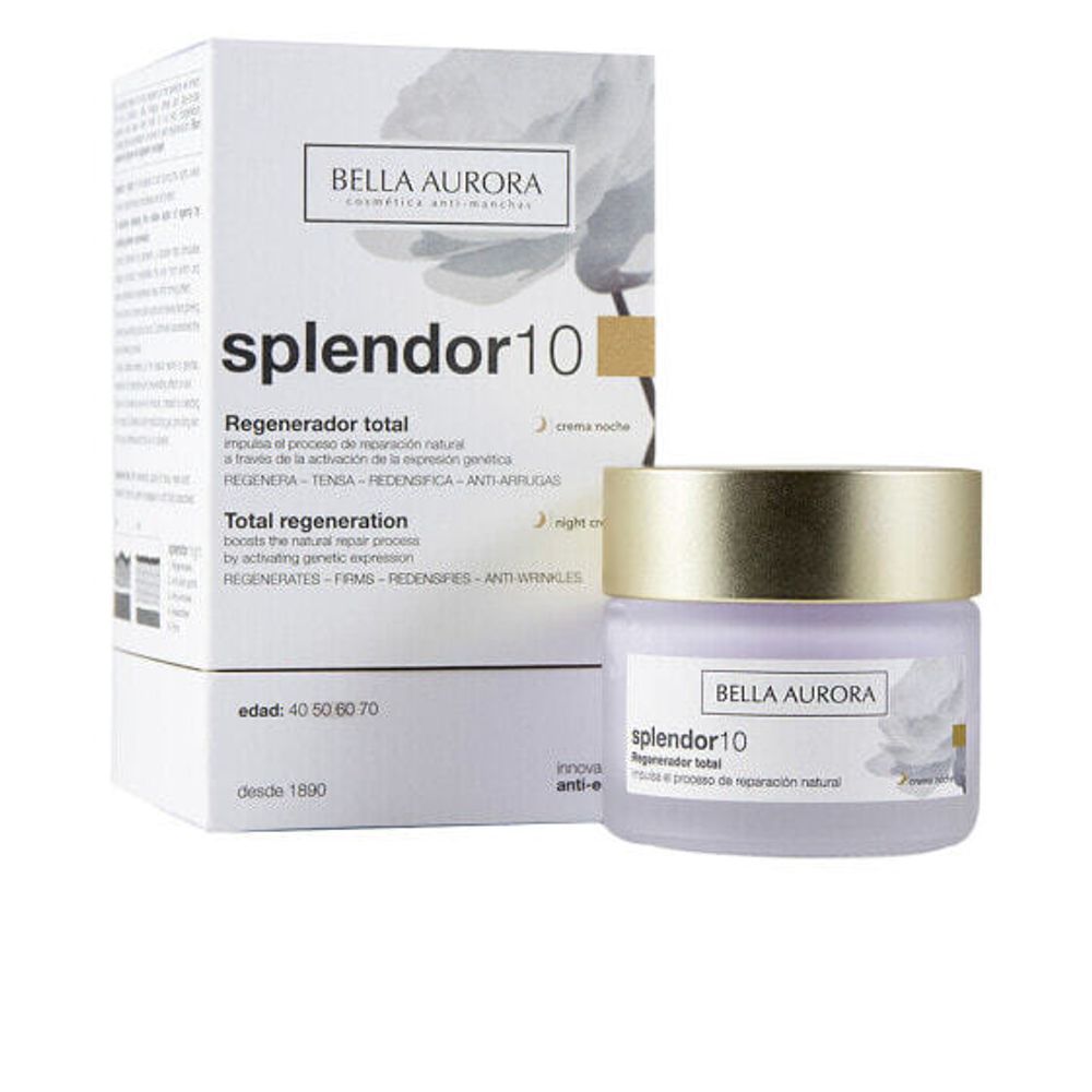 Ночной крем  Bella Aurora Splendor 10 Night Cream Регенерирующий антивозрастной 50 мл