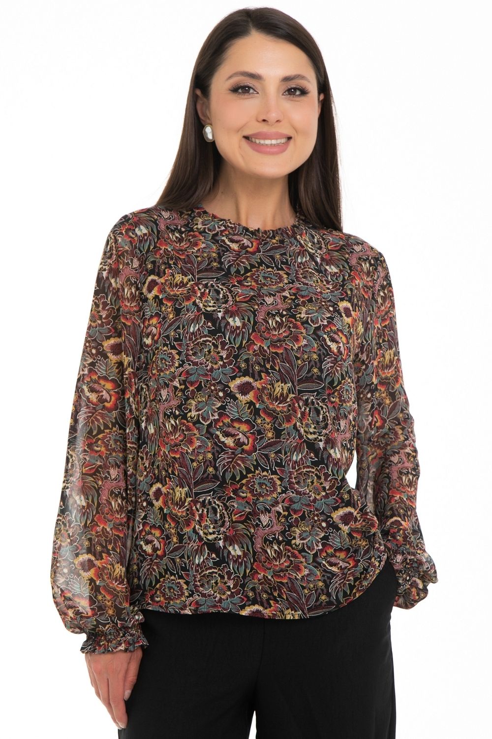 Блуза Волшебный шифон (вамп) Diolche