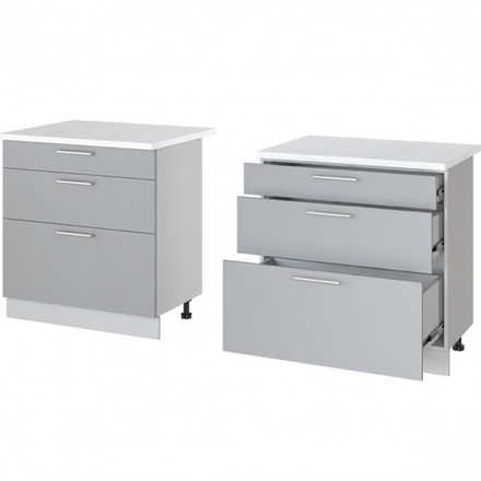 Аляска Н63 серый лед