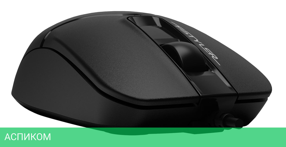 Мышь A4Tech Fstyler черный (FM12S)