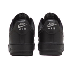 Nike Air Force 1 Low '07 Lx Black Silver Mini Swoosh Women's