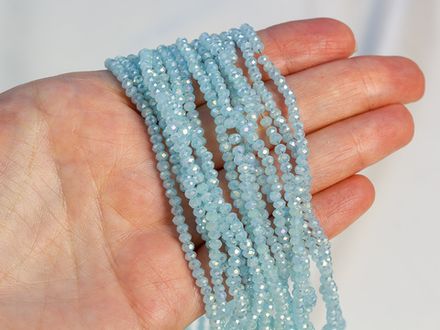 Нить бусин для украшений 3мм (ювелирное стекло)