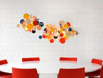 Pendant design lamp  Bau by Normann Copenhagen (Multicolored)