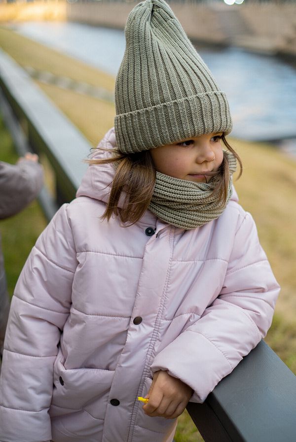 Шапка Утеплённая Светлая Хаки - фото 2