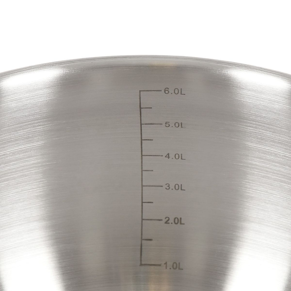 Кастрюля нерж, 6.5 л, с крыш, Daniks, Мальта, GS-01345KS-24CA, индукц