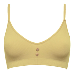 Эко-бюстгальтер в мелкий рубчик Eco-wear (Размер: XS) (Цвет: черный)