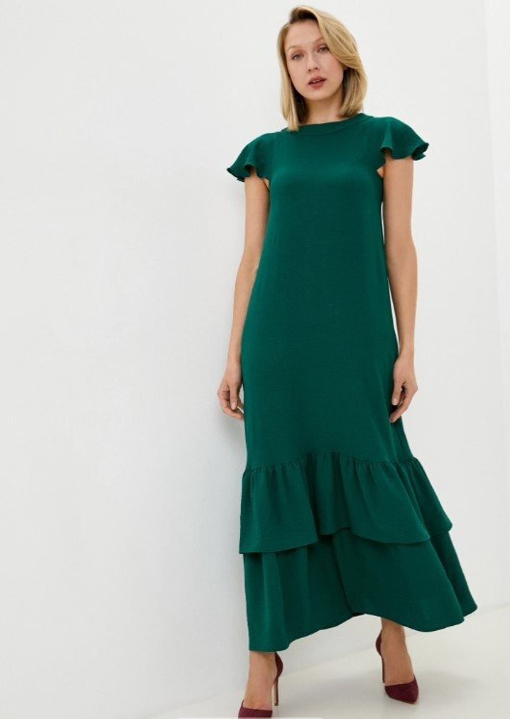 Платье ОДЕССА. Цвет зеленый