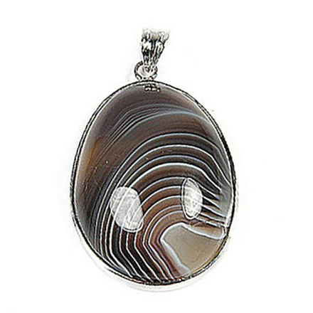 Кулон "Ирида" агат бразильский асс.