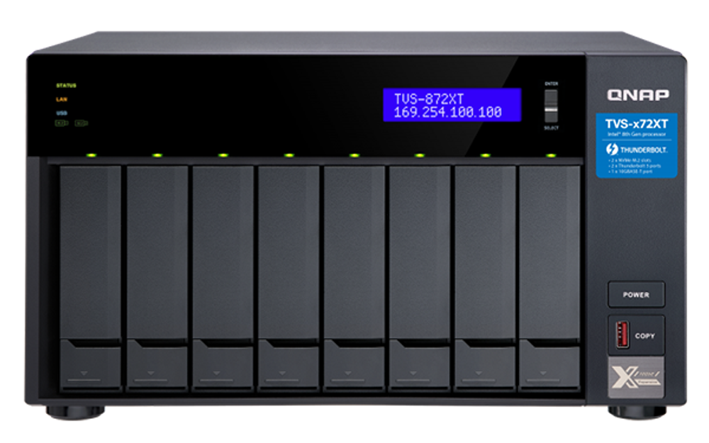 Сетевой накопитель  QNAP TVS-872XT-i5-16G