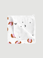 Муслиновое лёгкое одеяло Mjölk Леопард