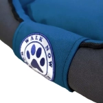 Лежанка для собак синяя размер S двухсторонняя Царь-лежанка Lapalandia