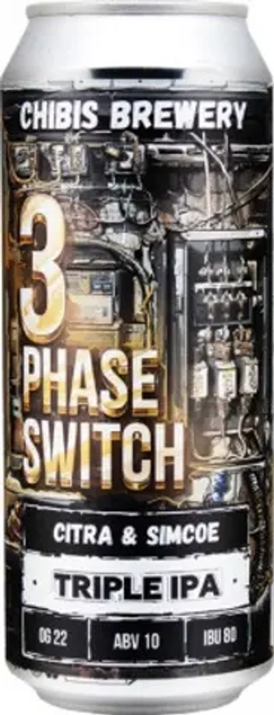 Пиво Чибис Трехфазный переключатель / Chibis 3 Phase Switch 0.45 - банка