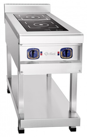 Плита индукционная КИП-2П-01 (сдвоенный индуктор EGO) Abat