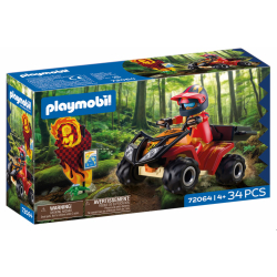 Playmobil - Cars Терренный квад 72064