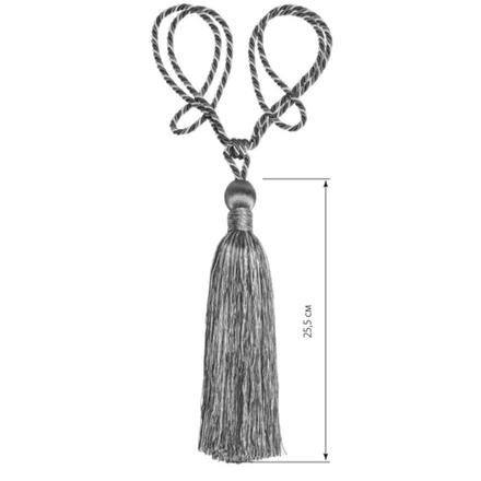 Кисть средняя New Trimmings арт. DB 02556 col. 03 (высота кисти 25,5 см)